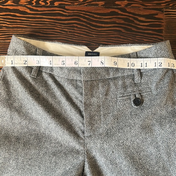 GAP Stretch wool black and white dress pants size 0R - Picture 5 of 10